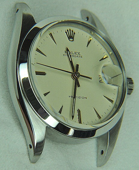 Vintage Rolex Oysterdate in steel with automatic movement