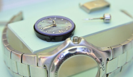Tag Heuer watch battery and reseal Tag Heuer movement and rebuild case ready to assemble